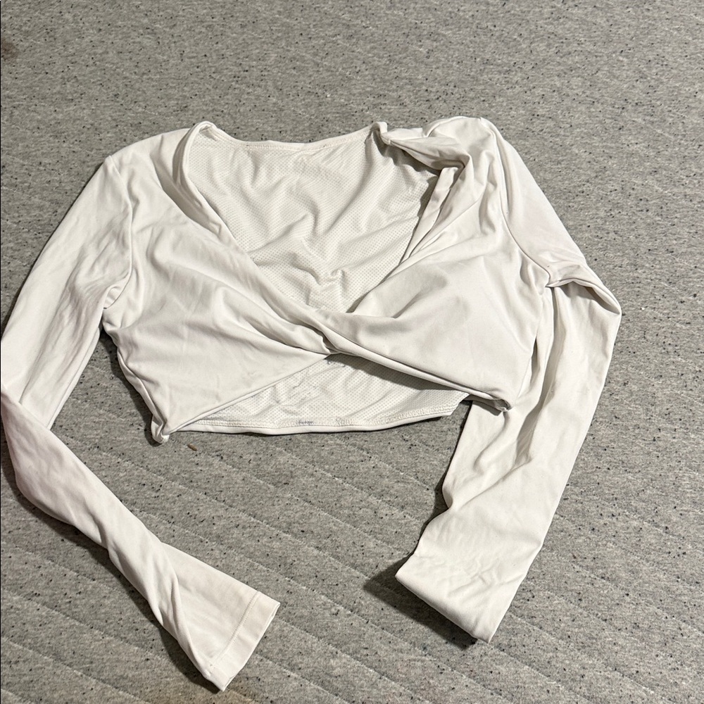 Elegant White Women's Crop Top
